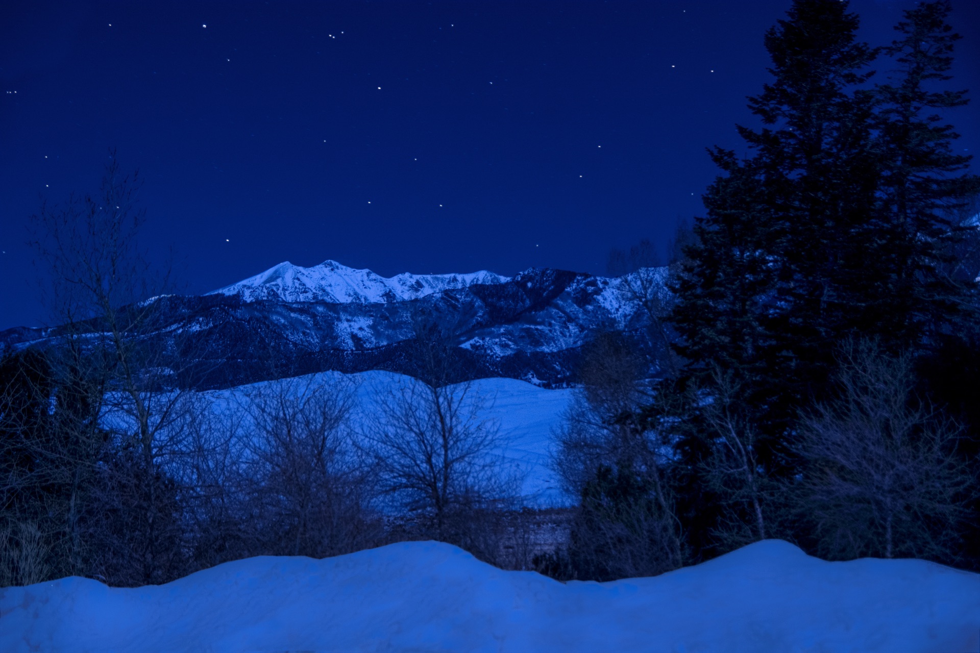 Winter solstice: the longest night. Darkness triumphant but already yielding. — vision 1